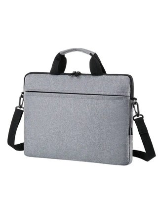 Stylish linen laptop bag – a handbag and shoulder bag suitable for all individuals for work and university